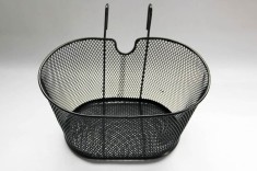 Cos fata biciclete HT-029, prindere fata, model oval, culoare negru Cod:A066
