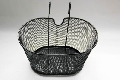 Cos fata biciclete HT-029, prindere fata, model oval, culoare negru Cod:A066 foto