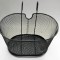 Cos fata biciclete HT-029, prindere fata, model oval, culoare negru Cod:A066