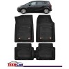 Covorașe Auto TeamCar&reg; Tip Tăviță Compatibile Opel Zafira C (2011&ndash;2019) - Monovolum, Cauciuc, Oem
