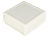 Carcasă HAMMOND 1593 cu panou ABS neagră 66x67x28mm