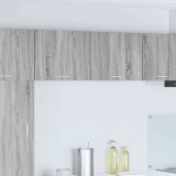 vidaXL Dulap suspendat cu ușă Riga Gri Sonoma și Alb 50 x 31 x 40 cm 884156
