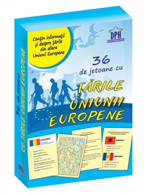 36 de Jetoane cu Tarile Uniunii Europene foto