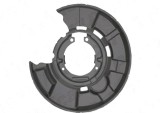 Protectie stropire disc frana Bmw Seria 1 (E81/E82/E87/E88), 09.2004-10.2013, Spate, Dreapta, aluminiu