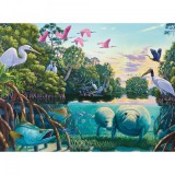 Cumpara ieftin Puzzle Lamantini, 500 Piese, Ravensburger
