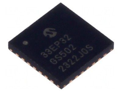 Microcontroler dsPIC 32kB 4kB SRAM QFN-S28 foto