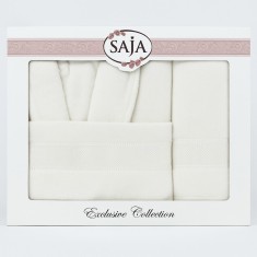 Set Cadou De Lux , Halat + 2 Prosoape pentru O Persoana