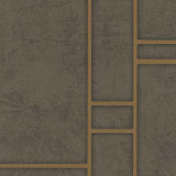 Tapet decorativ, geometric, maro, auriu, living, dormitor, tineret, Imagine, 31749