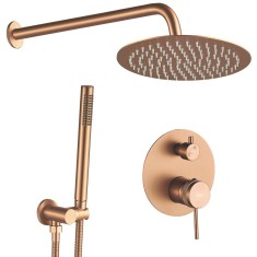Set de dus incastrat Rea Lungo Grip Brush Copper + BOX