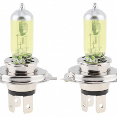 Set Bec Halogen H4 P43 12V 55W Galben TCT-1926