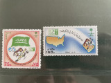 Arabia - serie timbre fotbal campionatul mondial 1994 SUA nestampilate MNH, Nestampilat