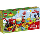 LEGO Duplo Trenul zilei aniversare Mickey si Minnie, 22 piese