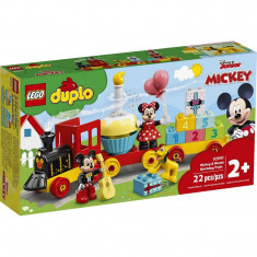 LEGO Duplo Trenul zilei aniversare Mickey si Minnie, 22 piese foto