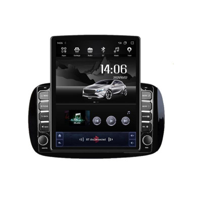 Navigatie dedicata Smart For Two 2015- G-Smart15 ecran tip TESLA 9.7&amp;quot; cu Android Radio Bluetooth Internet GPS WIFI 4+32GB DSP 4 CarStore Technology foto