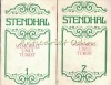 Memoriile unui turist I, II - Stendhal, editura Sport-Turism, 1976, 2 volume