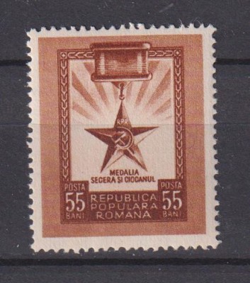 ROMANIA 1952 LP. 324 MNH foto
