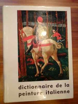 DICTIONNAIRE DE LA PEINTURE ITALIENNE foto