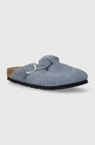 Birkenstock papuci din piele Boston femei, 1026659