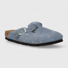 Birkenstock papuci din piele Boston femei, 1026659