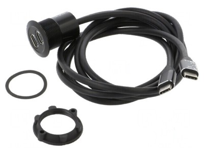 Adaptor pentru montare pe panou cu filet M22 foto