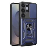 Husa Samsung Galaxy S25 Ultra protectie camera Techsuit CamShield Series, albastru