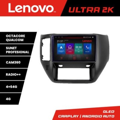 Navigatie Nissan Patrol Android radio gps internet 8 core QLED Qualcomm 4+64 360GB 4-Core Lenovo CarStore Technology foto