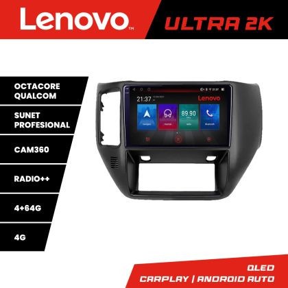 Navigatie Nissan Patrol Android radio gps internet 8 core QLED Qualcomm 4+64 360GB 4-Core Lenovo CarStore Technology