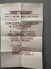 Afiș Concert Conservatorul Ciprian Porumbescu 1983 - Afiș Bnk Div