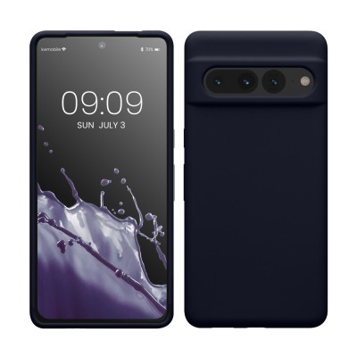 Husa kwmobile pentru Google Pixel 7 Pro, Silicon, Violet, 59452.182 foto