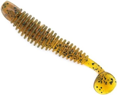 Shad Reins Bubbling, Motoroil Pepper, 7.6cm, 8buc/plic foto