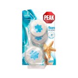 Cumpara ieftin Rezerva odorizant WC Peak 3 x 45 g Floare curatare Ocean
