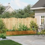 vidaXL Jardinieră Rusty 280x40x40 cm Oțel pentru intemperii 860695