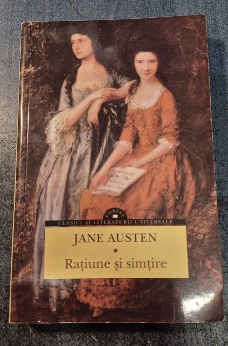 Ratiune si simtire Jane Austen