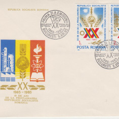 FDCR - 20 ani de la proclamarea Republicii Socialiste Romania - LP1133 - an 1985