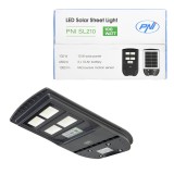 Aproape nou: Lampa de iluminat stradal PNI SL210 6.5W, cu panou solar incorporat 10