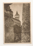 RF32 -Carte Postala- Hunedoara, Castelul Corvinilor, circulata 1956