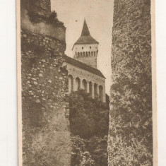 RF32 -Carte Postala- Hunedoara, Castelul Corvinilor, circulata 1956