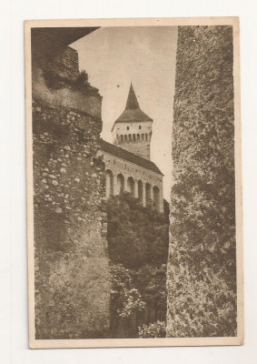 RF32 -Carte Postala- Hunedoara, Castelul Corvinilor, circulata 1956 foto