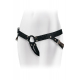 Ham Strap-On Black Denim Adrien Lastic