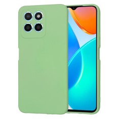 Husa premium din silicon pentru honor x6 / x8 5g / 70 lite - softflex, microfibra, mint green foto