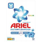 Detergent Manual Pudra Ariel Touch of Lenor Fresh Color, 4 Spalari, 450 g