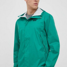 Helly Hansen geacă de ploaie Loke bărbați, culoarea verde 62252-402