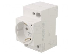 Priză Schuko 250V 16A pentru șină DIN ACTI9