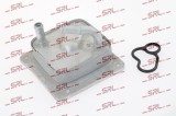 Radiator ulei Nissan Altima 2012, Murano 2015, X-Trail 2014; garnituri incluse, dimensiuni [mm] 100x100x25; 21300JA05A; 21300JA06A; 21304JA00A;