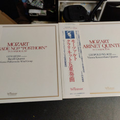 PACK 2 EDITII MUZICA CLASICA Vinil Prese Japoneze ! MOZART - FIRST PRESS - (EX)