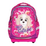 Ghiozdan anatomic MY CUTE PET, 38x39x19,5 cm &ndash; YOLLO