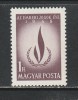 Ungaria 1969 - Anul International al Drepturilor Omului 1v MNH, Nestampilat