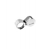 10x-Zoom 21mm Lupa argintie mini pentru Bijuterii