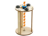 Cumpara ieftin Dinamica stiloului intre magneti STEAM, Kit DIY-do It Yourself, 10x7x7 cm, Oem