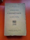 Introduction &agrave; l'Esth&eacute;tique (text in limba franceza) - Ch. Lalo